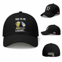 Dad to Be 2026 Baseball Cap Funny Pregnancy Reveal