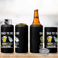Dad to Be 2026 4 in 1 Can Cooler Tumbler Funny Pregnancy Reveal