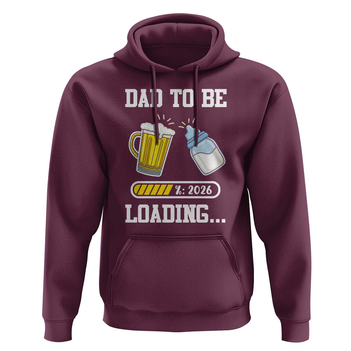 Dad to Be 2026 Hoodie Funny Pregnancy Reveal