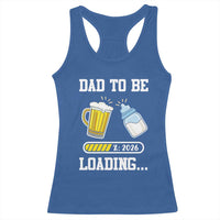 Dad to Be 2026 Racerback Tank Top Funny Pregnancy Reveal