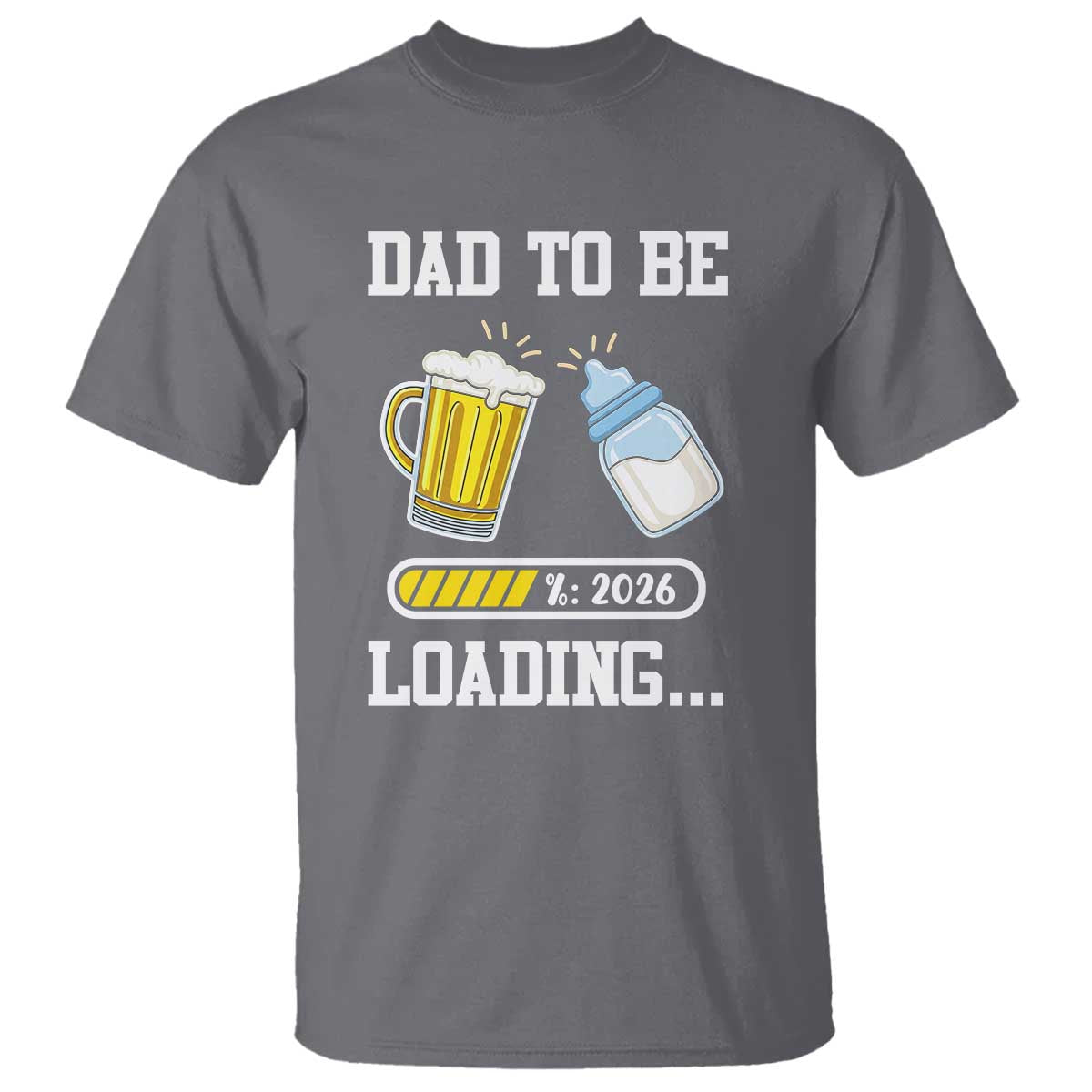 Dad to Be 2026 T Shirt Funny Pregnancy Reveal