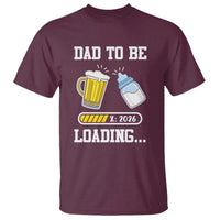 Dad to Be 2026 T Shirt Funny Pregnancy Reveal