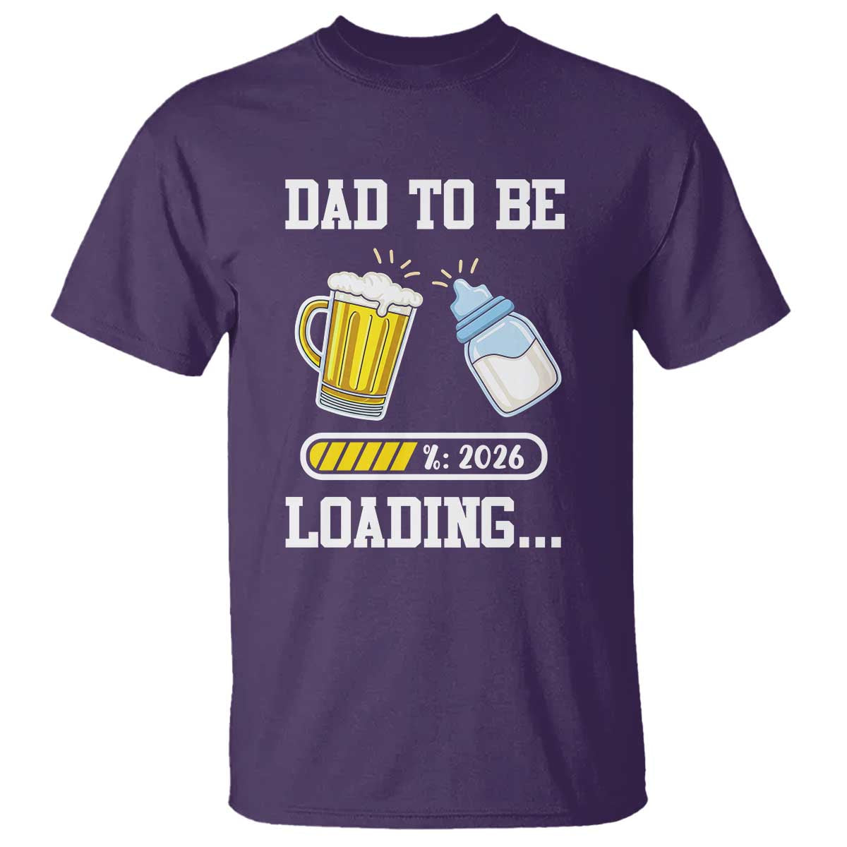 Dad to Be 2026 T Shirt Funny Pregnancy Reveal