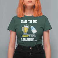 Dad to Be 2026 T Shirt For Women Funny Pregnancy Reveal
