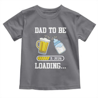 Dad to Be 2026 Toddler T Shirt Funny Pregnancy Reveal