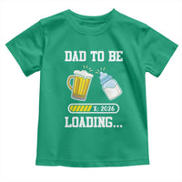 Dad to Be 2026 Toddler T Shirt Funny Pregnancy Reveal