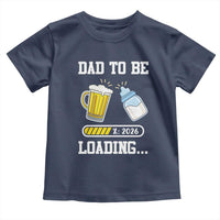 Dad to Be 2026 Toddler T Shirt Funny Pregnancy Reveal