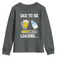 Dad to Be 2026 Youth Sweatshirt Funny Pregnancy Reveal