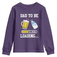Dad to Be 2026 Youth Sweatshirt Funny Pregnancy Reveal