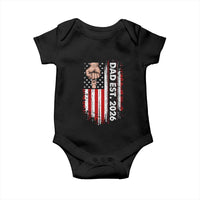 New Dad 2026 Baby Onesie Patriotic US American Flag Gifts Fathers Day