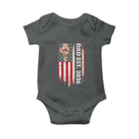New Dad 2026 Baby Onesie Patriotic US American Flag Gifts Fathers Day