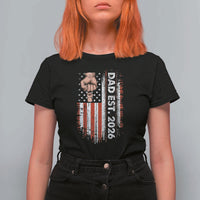 New Dad 2026 T Shirt For Women Patriotic US American Flag Gifts Fathers Day