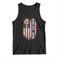 New Dad 2026 Tank Top Patriotic US American Flag Gifts Fathers Day