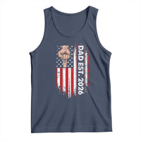 New Dad 2026 Tank Top Patriotic US American Flag Gifts Fathers Day