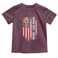 New Dad 2026 Toddler T Shirt Patriotic US American Flag Gifts Fathers Day