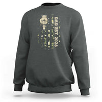 New Dad 2026 Sweatshirt Camo American Flag Military Dad Father's Day