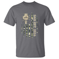 New Dad 2026 T Shirt Camo American Flag Military Dad Father's Day