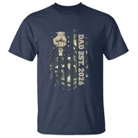 New Dad 2026 T Shirt Camo American Flag Military Dad Father's Day