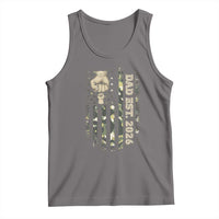 New Dad 2026 Tank Top Camo American Flag Military Dad Father's Day