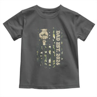 New Dad 2026 Toddler T Shirt Camo American Flag Military Dad Father's Day