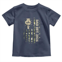 New Dad 2026 Toddler T Shirt Camo American Flag Military Dad Father's Day
