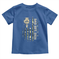 New Dad 2026 Toddler T Shirt Camo American Flag Military Dad Father's Day