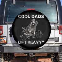 Cool Dads Lift Heavy Spare Tire Cover Gym Dad Raccoon