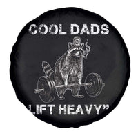 Cool Dads Lift Heavy Spare Tire Cover Gym Dad Raccoon