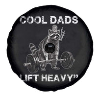 Cool Dads Lift Heavy Spare Tire Cover Gym Dad Raccoon