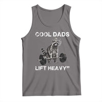 Cool Dads Lift Heavy Tank Top Gym Dad Raccoon