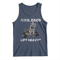 Cool Dads Lift Heavy Tank Top Gym Dad Raccoon