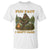 Funny Bigfoot Sarcastic T Shirt Fun Fact I Don Not Care Sasquatch Camping - Wonder Print Shop
