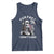 Funny Skeleton Smoking Tank Top Fun Fact I Don Not Care Sarcastic Women Skull - Wonder Print Shop