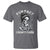Funny Skeleton Sarcastic T Shirt Fun Fact I Don Not Care Cat Lover - Wonder Print Shop