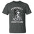 Funny Skeleton Sarcastic T Shirt Fun Fact I Don Not Care Cat Lover - Wonder Print Shop