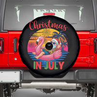 Funny Hawaiian Christmas Spare Tire Cover Santa Beach Tropical Xmas - Wonder Print Shop