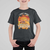 Funny Tractor T Shirt For Kid I Do Not Snore I Dream I Am A Tractor - Wonder Print Shop