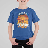 Funny Tractor T Shirt For Kid I Do Not Snore I Dream I Am A Tractor - Wonder Print Shop