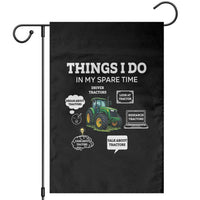 Funny Farmers Garden Flag Things I Do In My Spare Time - Wonder Print Shop