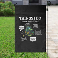 Funny Farmers Garden Flag Things I Do In My Spare Time - Wonder Print Shop