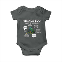 Funny Farmers Baby Onesie Things I Do In My Spare Time - Wonder Print Shop