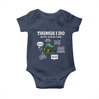 Funny Farmers Baby Onesie Things I Do In My Spare Time - Wonder Print Shop