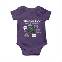 Funny Farmers Baby Onesie Things I Do In My Spare Time - Wonder Print Shop