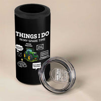 Funny Farmers 4 in 1 Can Cooler Tumbler Things I Do In My Spare Time - Wonder Print Shop