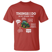 Funny Farmers T Shirt Things I Do In My Spare Time - Wonder Print Shop
