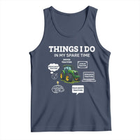 Funny Farmers Tank Top Things I Do In My Spare Time - Wonder Print Shop