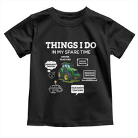 Funny Farmers Toddler T Shirt Things I Do In My Spare Time - Wonder Print Shop