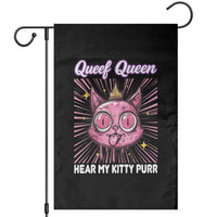 Queef Queen Cat Meme Garden Flag Funny Inappropriate Adult Humor - Wonder Print Shop
