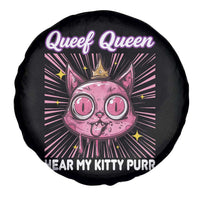 Queef Queen Cat Meme Spare Tire Cover Funny Inappropriate Adult Humor - Wonder Print Shop
