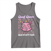 Queef Queen Cat Meme Tank Top Funny Inappropriate Adult Humor - Wonder Print Shop